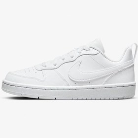 Resim Nike Court Borough Low Recraft Gs Dv5456-106 Beyaz Kadın Spor Ayakkabı Beyaz 