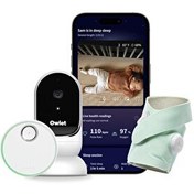 Resim Owlet Dream Duo 1080P HD WiFi Akıllı Bebek Telsizi 