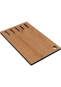 Resim Isvea Italyan Kompakt Laminant Kesme Tahtası 25X43 cm 