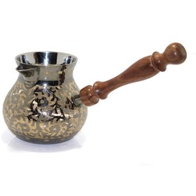 Resim POEBGO FAMİLY'S Pirinç Cezve 5'' inç Model 3 