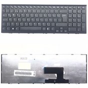 Resim Sony Uyumlu Vaio VPC-EE3S1E/BQ Klavye - Türkçe Siyah 