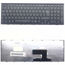 Resim Sony Uyumlu Vaio VPC-EE3S1E/BQ Klavye - Türkçe Siyah 