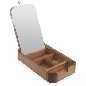 Resim The Mia Natura Akasya Bölmeli Organizer Kutu 25x14x4 Cm 