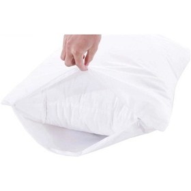 Resim 2 Li Sıvı Geçirmez Yastık Alezi Pamuklu Fermuarlı 50x70 Çok Renkli 