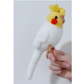 Resim diğer 111 Amigurumi Muhabbet Kuşu Sultan Papağan 
