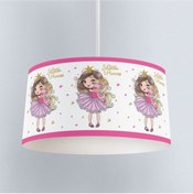 Resim instababyrooms Çocuk Odası Sarkıt Avize Prenses Desenli - Abajur Avize 