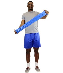 Resim Cando - Egzersiz Bandı - 1.5m Uzunluk. Mavi Heavy 10-5604 Mavi 