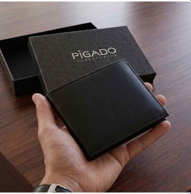 Resim Pigado İsme Kişiye Özel Hakiki Deri Erkek Cüzdan Çok Renkli 