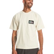 Resim Quiksilver Back Flash Erkek Bej Tişört 