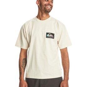 Resim Quiksilver Back Flash Erkek Bej Tişört 