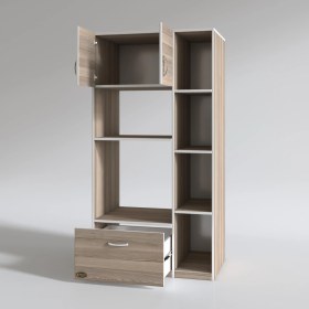 Resim Kenzlife fırın dolabı makbule crd 180*90*56 mutfak çekmeceli ayaklı banyo kiler ofis 