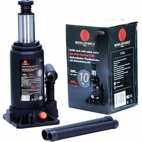 Resim Worldforce Hidrolik Şişe Kriko 10 Ton 200-385mm 
