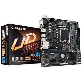 Resim Gigabyte H610M S2H DDR4 Intel H610 3200 MHz DDR4 Soket 1700 mATX Anakart 