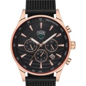 Resim TI-2115MSRS Safir Camlı Tıger Çelik Erkek Saati 