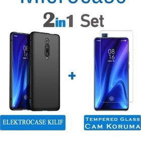 Resim Microcase Xiaomi Mi 9T Elektrocase Serisi Silikon Kilif+Cam(Seç) 369860799 