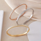 Resim Günlük Kullanım ve Festivaller İçin Lüks Taşlı Kadın Bileklik - Şık ve Zarif Taş İşlemeli Aksesuar 