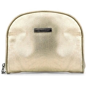 Resim Parlak Altın Renkli Çift Ebat Portatif Alışveriş Çantası Çok Renkli 