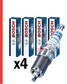 Resim Bosch Nissan Qashqaı 1.6 2007-2013 Çift Iridyum Buji 4 Adet 