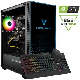 Resim Casper Excalibur E65h/E75h.124f-be50x-0fc İ5-12400f 16 Gb Ram 500gb Ssd Rtx-3050 Fdos Gaming Kasa 