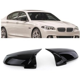 Resim BMW F10 2015-2017 LCİ PARLAK SİYAH BATMAN AYNA KAPAGI 
