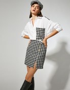 Resim Oversize Gömlek Cep Detaylı 