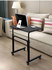 Resim Yükseklik Ayarlı Laptop Sehpası Ve Çalışma Masası - Antrasit A1 Antrasit 