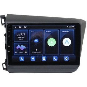 Resim Honda Civic Fb7 2012-2015 9 inç 6-128 GB PRO Android Carplay Multimedya 
