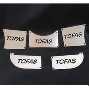 Resim Tofaş Uyumlu 5 Parça Krom Tofaş Uyumlu Yazılı 
