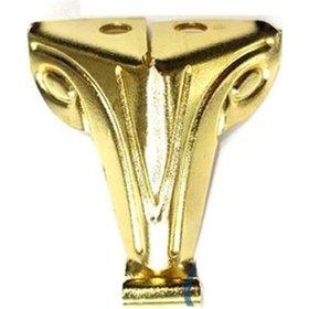 Resim Moda Sac Ahşap, Sunta Sandık Ayağı, Kutu Ayak 2,5 Cm - Sarı Ahşap 