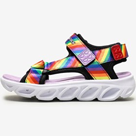 Resim Hypno - Splash - Rainbow Lights Büyük Kız Çocuk Siyah Işıklı Sandalet Skechers