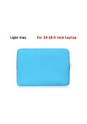 Resim Dizüstü Bilgisayar Çantası Kılıf 15-15.6 İnç Açık Mavi 15-15.6 İnç Açık Mavi Diğer 