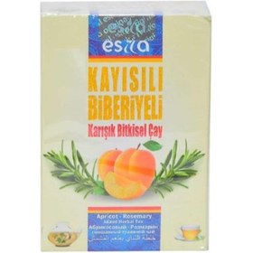 Resim Esila Kayısılı Biberiyeli Karışık Bitkisel Çay 45 Süzen Poşet 