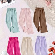 Resim Moda Geniş Bacaklı Pantolon - 6 Çeşitli Renk, Bir Rastgele Renk Teslimatı, Bahar/Yaz/Sonbahar İçin Mükemmel, Dış Mekan Kıyafetleri İçin Temel, Düz Renk Tasarımı, Polyester Malzeme, Rahat Tarz, Hafta Sonu Giyim Pantolonu|Trendy Rahat Pantolon|Polyester Pantolon 