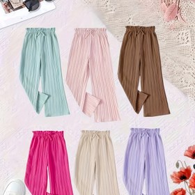 Resim Moda Geniş Bacaklı Pantolon - 6 Çeşitli Renk, Bir Rastgele Renk Teslimatı, Bahar/Yaz/Sonbahar İçin Mükemmel, Dış Mekan Kıyafetleri İçin Temel, Düz Renk Tasarımı, Polyester Malzeme, Rahat Tarz, Hafta Sonu Giyim Pantolonu|Trendy Rahat Pantolon|Polyester Pantolon 