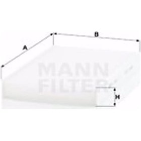 Resim Peugeot 307 2.0 Hdi 90 2000-2009 Mann Polen Filtresi 