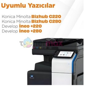 Resim Konica Minolta Uyumlu Tonermax Bizhub C220 Uyumlu Drum Ünitesi Takımı / Dr-311 