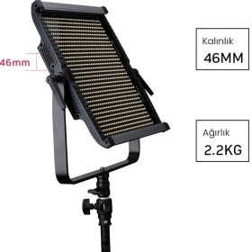 Resim Gdx Cf-Led 900W Video LED Işığı 