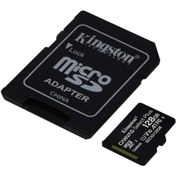 Resim Kingston 128g Micro Sdhc Canvas 100mb/s Sdcs2/128g 