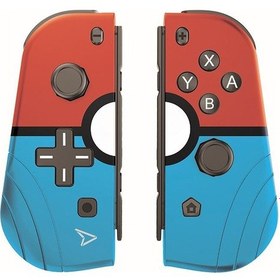 Resim Steelplay Nintendo Switch JoyCon Twin Pads Controller Pokeball 