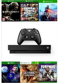Resim Xbox One X 1 TB - GTA 5 Dahil 10 Oyun - Teşhir Cihazı ( 6 Ay Garantili ) 