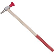 Resim dorf Pdr Boyasız Göçük Düzeltme Çekiç Değişken Çift Taraflı Alüminyum Gövde Ağaç Sap Kırmızı 