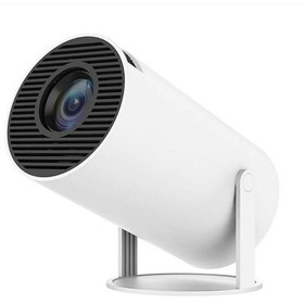 Resim Ozmik Hy300 Pro Beyaz Ultrahd Projeksiyon Android 11.0 200 Lümen Işık Gücü Wifi Bluetooth. 