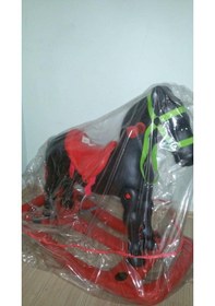 Resim Enhoş Sallanan Büyük At . Tutamaçlı Ayak Koymalık Kaliteli 