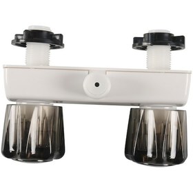 Resim Sones A7616-01 Çift Düğmeli Rv Duş Bataryası Vana Yönlendirici Kahverengi 