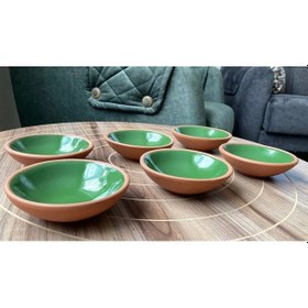 Resim Athstore Sosluk Reçellik Çerezlik Lokumluk Kase 6 Lı Set Yeşil 