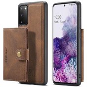 Resim Samsung Galaxy Uyumlu S20 Plus Kartlık Magsafe Çıkarılabilir Mıknatıslı Tasarım Stand Kılıf 