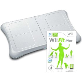 Resim Nintendo Wii Balance Board ve Wii Fit Plus Oyun Nintendo Wii Aksesuar Balans Tahtası Seti 