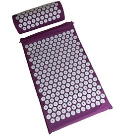 Resim Yogatime Mor Çivili Yoga Matı ve Yastık Seti 