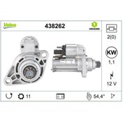 Resim Valeo 12v Marş Motoru 11 Diş 1.1 Kw Audı-seat-skoda-vw 2010 (START-STOP) 