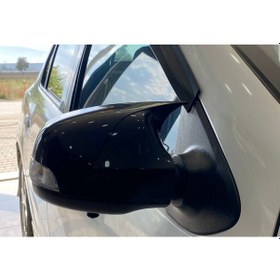 Resim Renault Symbol Yarasa Batman Ayna Kapak - Piano Black - 2013+ 